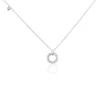 Collier Argent Diogo Oxydes De Zirconium