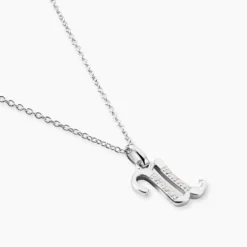 Collier Argent Fifi Oxydes De Zirconium