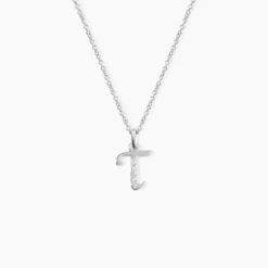 Collier Argent Fifi Oxydes De Zirconium