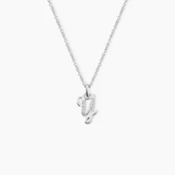 Collier Argent Fifi Oxydes De Zirconium