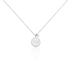 Collier Argent Glannon Oxyde De Zirconium