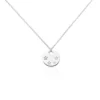 Collier Argent Grigori Oxydes De Zirconium