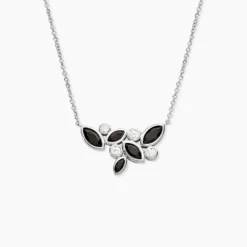 Collier Argent Herbaud Oxydes De Zirconium