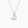 Collier Argent Mellicent Oxyde De Zirconium