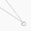 Collier Argent Saverio Oxydes De Zirconium