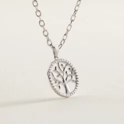 Collier Argent Urcisse Oxydes De Zirconium