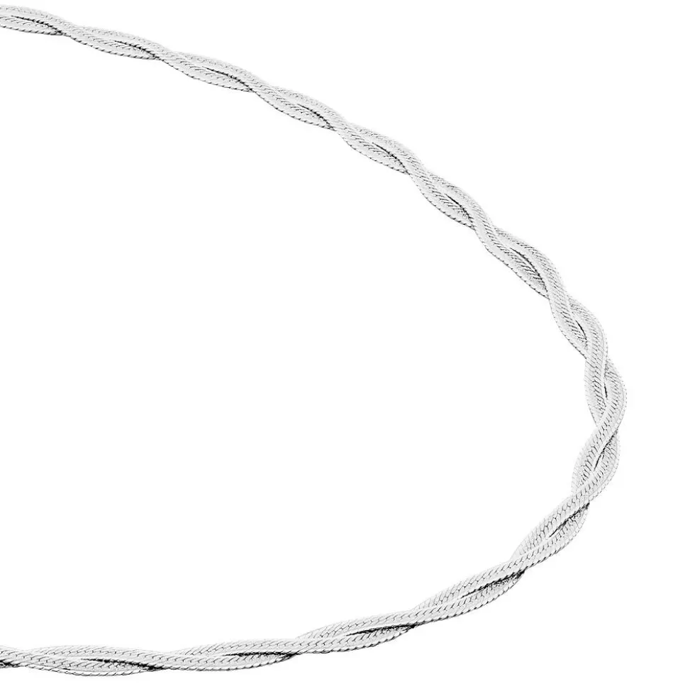 Collier Arkady Argent Blanc