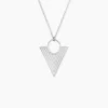 Collier Assala Argent Blanc