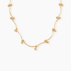 Collier Assma Plaqué Or Jaune