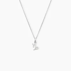 Collier Astra Argent Blanc Oxyde De Zirconium