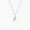 Collier Astra Argent Blanc Oxyde De Zirconium