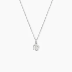 Collier Astra Argent Blanc Oxyde De Zirconium