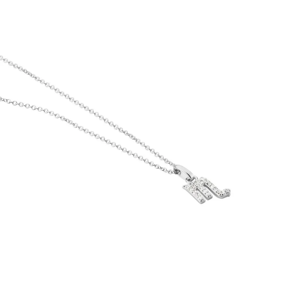 Collier Astra Argent Blanc Oxyde De Zirconium