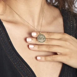 Collier Astro Plaqué Or