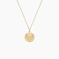 Collier Astro Plaqué Or