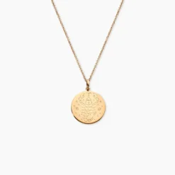 Collier Astro Plaqué Or