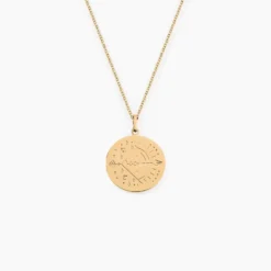 Collier Astro Plaqué Or