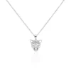 Collier Aurian Argent Blanc