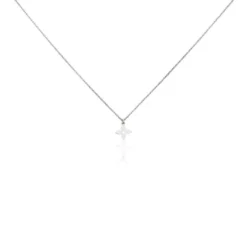 Collier Avra Argent Blanc