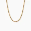 Collier Azelys Plaqué Or Jaune