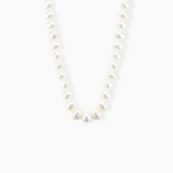 Collier Baroque Or Jaune Perle De Culture