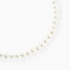 Collier Baroque Or Jaune Perle De Culture