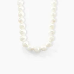 Collier Baroque Or Jaune Perle De Culture