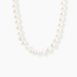 Collier Baroque Or Jaune Perle De Culture