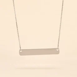 Collier Beavis Or Blanc
