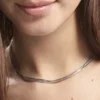 Collier Benedicta Argent Blanc