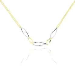 Collier Benedicte Or Bicolore