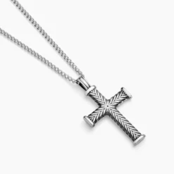 Collier Black Love Acier Bicolore
