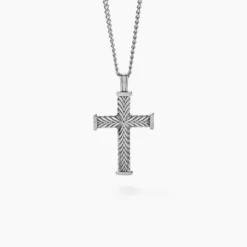 Collier Black Love Acier Bicolore