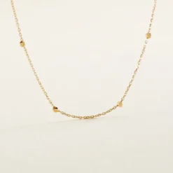 Collier Booker Or Jaune
