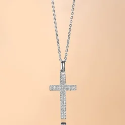 Collier Carola Argent Blanc Oxyde De Zirconium