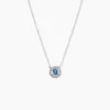 Collier Carren Argent Blanc Oxyde De Zirconium
