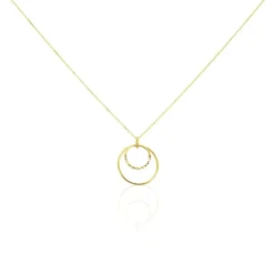 Collier Catalpa Or Jaune