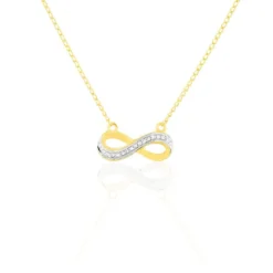 Collier Chacha Or Jaune Diamant