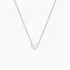 Collier Chandana Argent Blanc