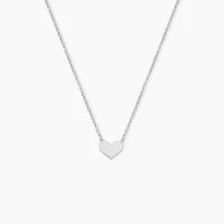 Collier Chandana Argent Blanc
