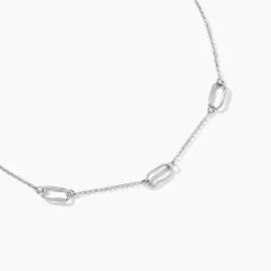 Collier Cherazade Argent Blanc