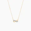Collier Chlothilde Or Jaune Diamant