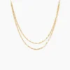 Collier Clareto Or Jaune