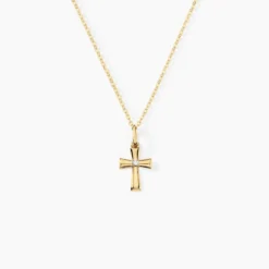 Collier Cobeia Or Jaune Oxyde De Zirconium