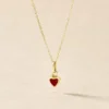 Collier Coralie Coeur Or Jaune