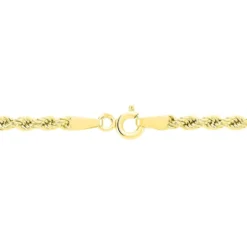 Collier Cordelia Maille Corde Or Jaune