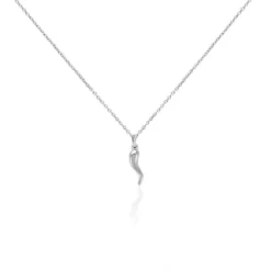 Collier Cornucopia Argent Blanc