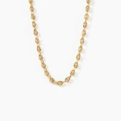 Collier Dami Maille Grain De Café
