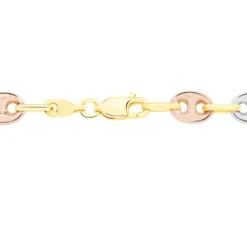 Collier Dami Or Tricolore