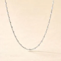 Collier Danael Argent Blanc